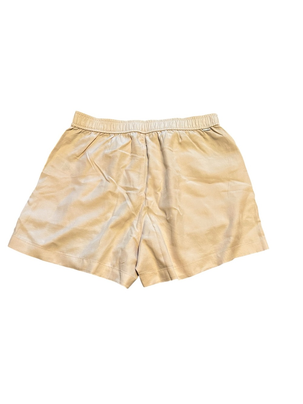 Vuori Trestless Twill Shorts W/Pockets Size Medium Color Sand Dollar NWT 3.5” In - Picture 5 of 8